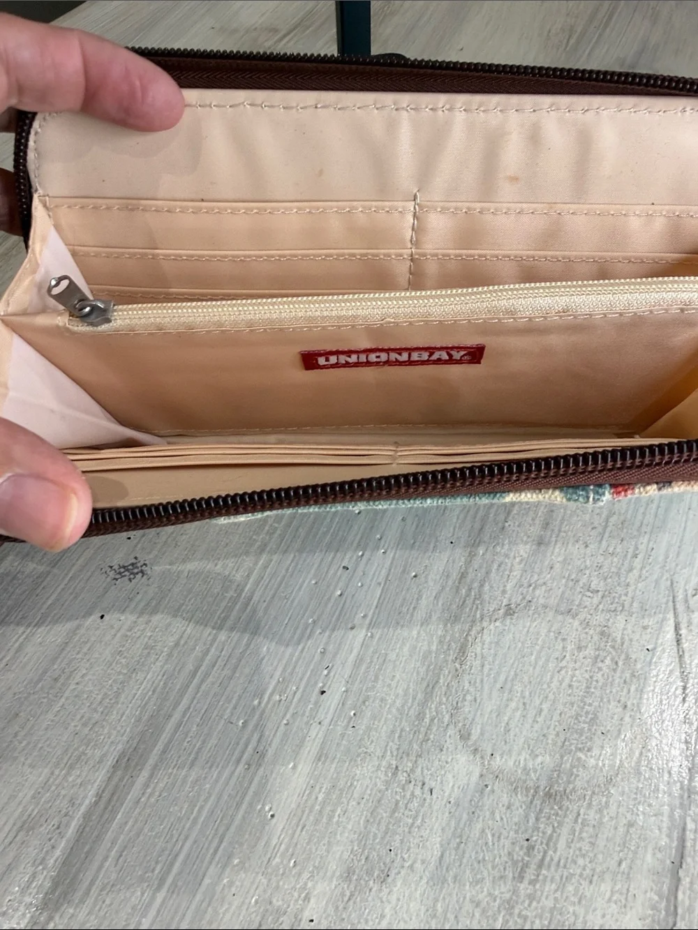 UNIONBAY canvas zip